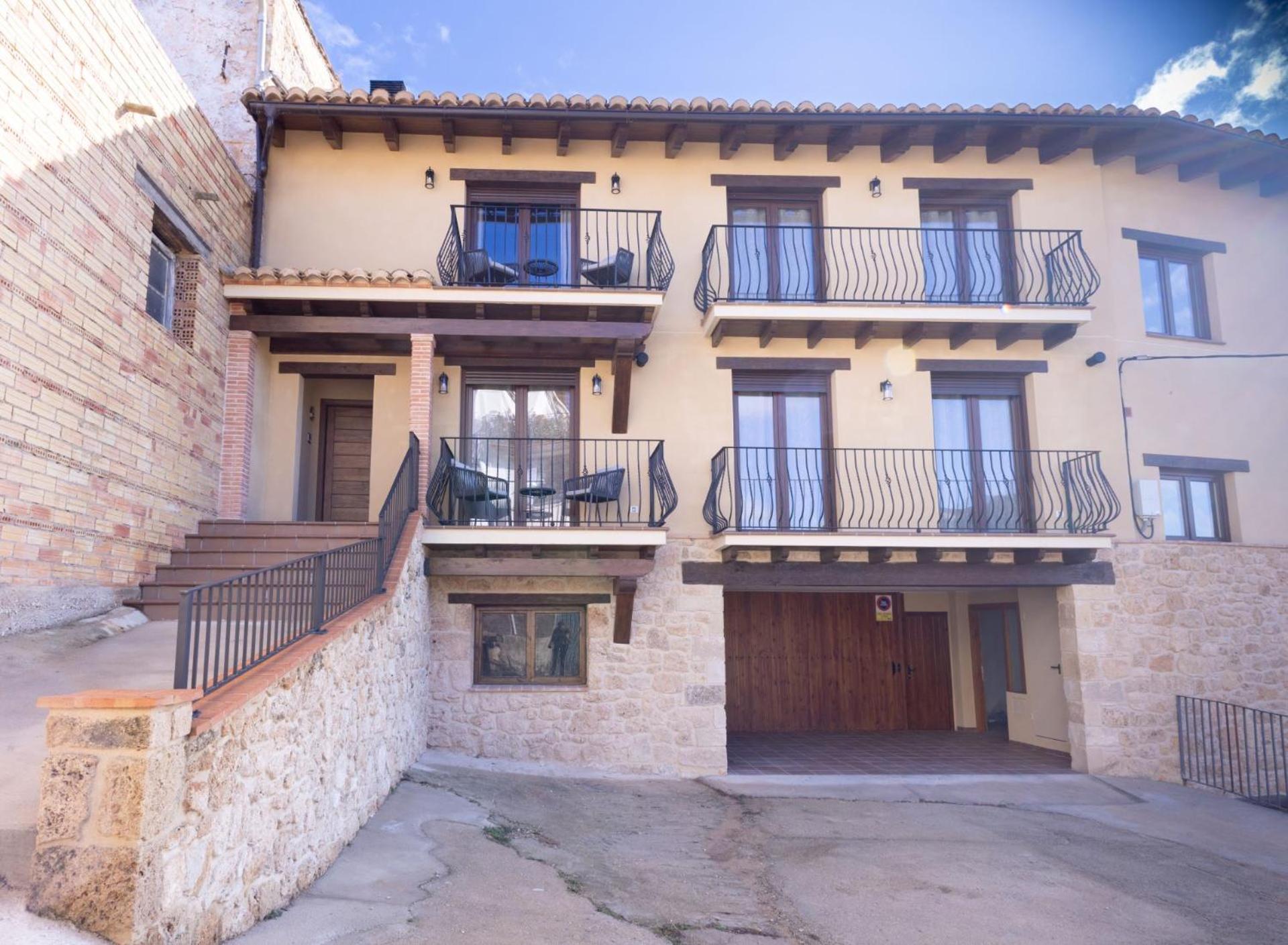 El Sueno Del Buho 6. Atico Con Chimena Apartment Beceite Luaran gambar